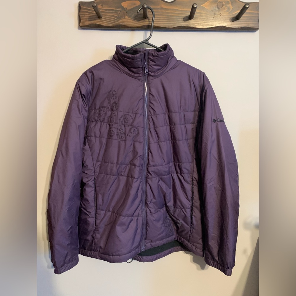 Women’s Columbia Lightweight Jacket - Deep Purple - Size Large - Like New